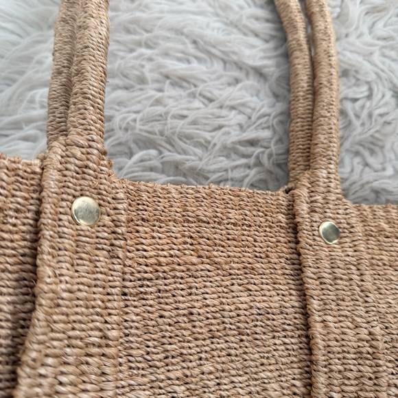 Clare V La Tropezienne Raffia Tote - Picture 3 of 9